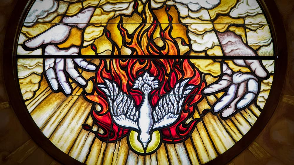 Father of Mercy Chapel Rose Window