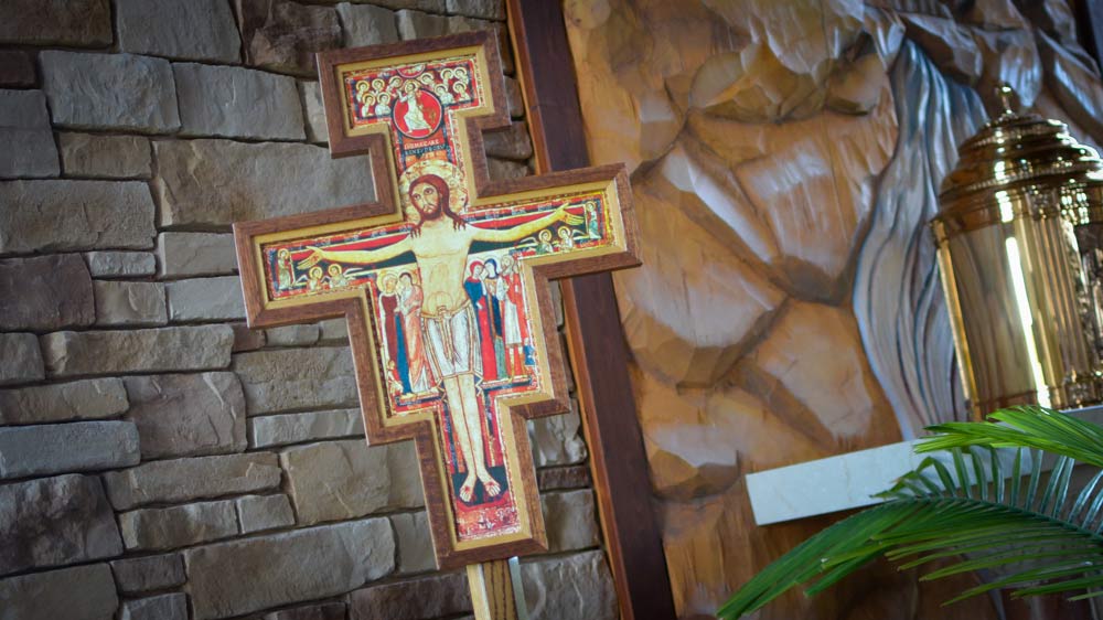 Father of Mercy Chapel: San Damiano Crucifix